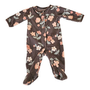 Carter's 3m Long Sleeve Gray Snap Up Sleeper